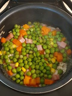 小資~電子鍋雞肉飯 的食譜成品照片