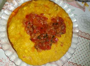 Una foto de Humita al plato