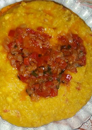 Una foto de Humita al plato