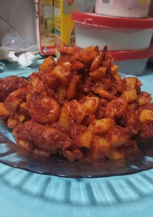 Foto resep Udang balado padang