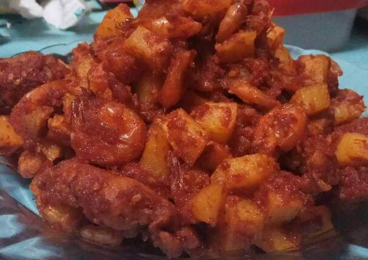 Resep Udang balado padang oleh Aini Putra Cookpad