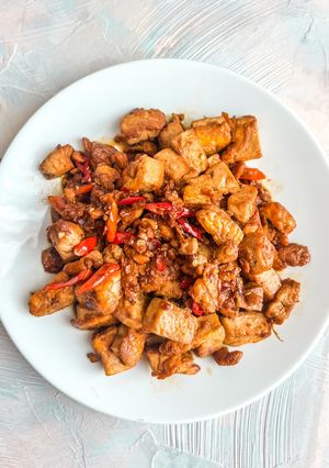 Foto resep Oseng Tahu Telor Kecap