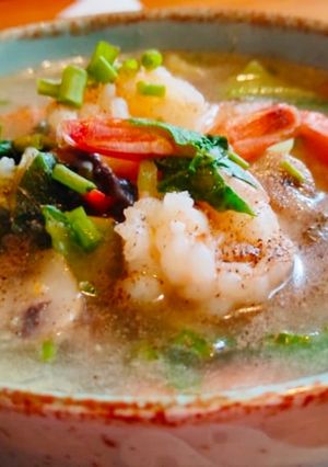 গাজর চিংড়ির স্যুপ (gajar chingrir soup recipe in Bengali) রেসিপির প্রধান ছবি