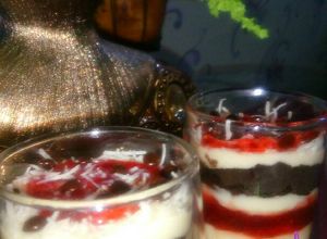 Foto resep Cheese melted with oreo delicious🍮🍮💕 a.k.a cheesecake lumer