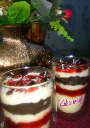 Foto resep Cheese melted with oreo delicious🍮🍮💕 a.k.a cheesecake lumer