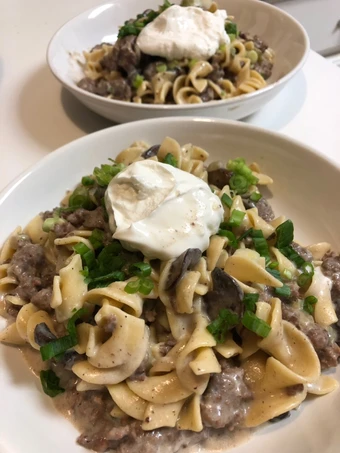 Simple Way Make Recipe Hamburger Stroganoff that is Delicious, Really Delicious}