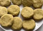 Una foto de receta original de falafel con garbanzo