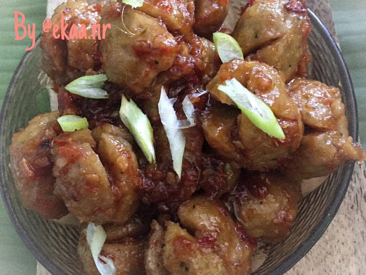 Langkah Gampang Menyiapkan Resep Pentol Mercon 🌶 yang Uenak Anti Ribet, Sempurna