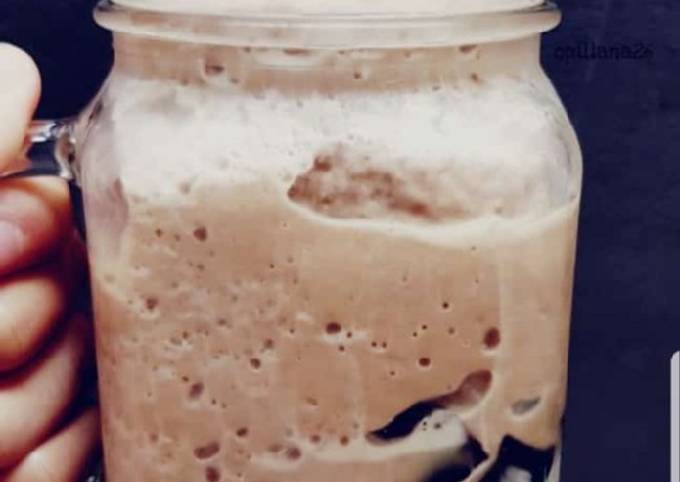 Resep Es Cappucino Cincau sederhana Anti Gagal