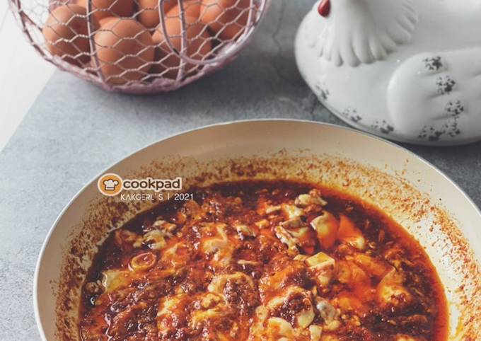 Sambal Telur Hancur Sempoi