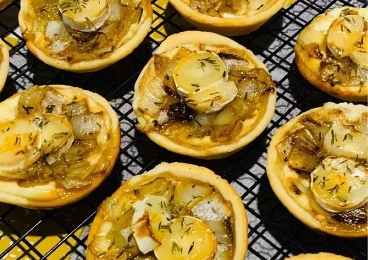 Voici la recette ☆Tartelettes Endives, Chèvre et Miel☆ Délicieux garanti