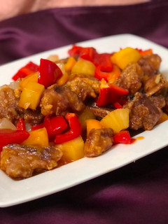 鳳梨蒟蒻排骨 的食譜成品照片