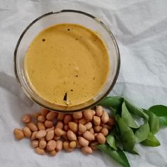 Peanut chutney A picture of Peanut chutney.