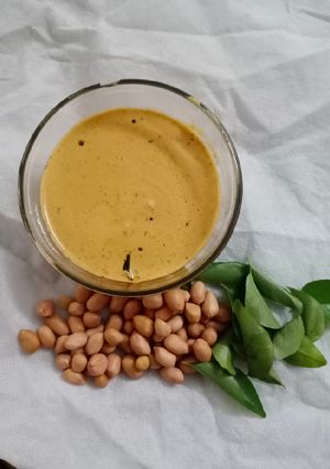 A picture of Peanut chutney.