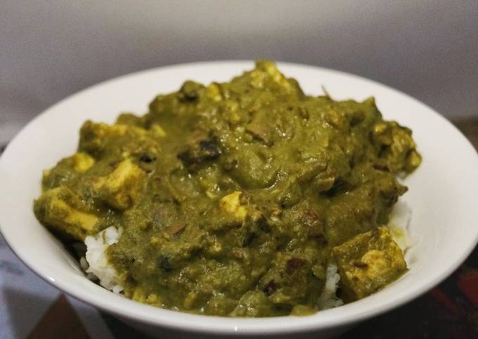 Paalak paneer