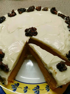 Foto principal de Tarta de zanahorias y crema de queso