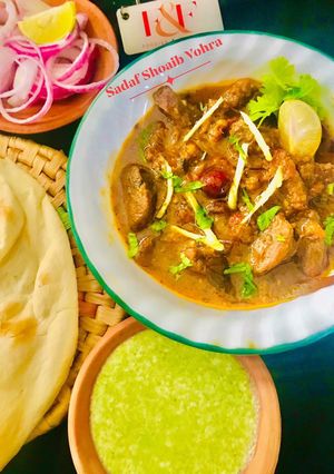 A picture of Mutton Khara Masala.