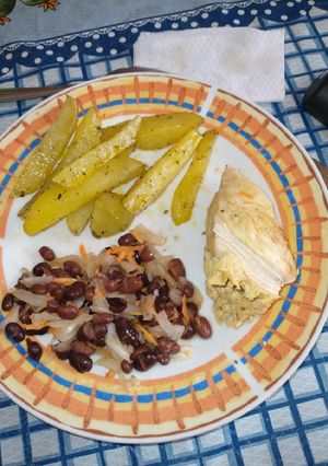 Una foto de Papas al horno