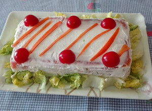Foto principal de Pastel frío de salmón, atún y pan de molde