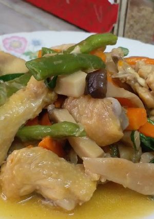 Foto resep Tongseng Ayam jamur wortel