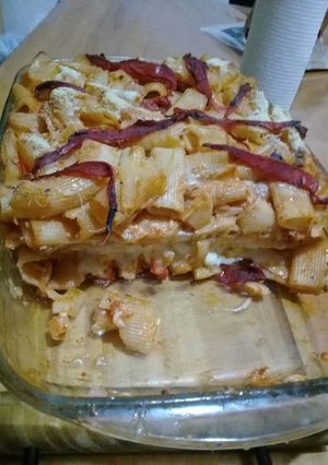 Una foto de Pasta al horno