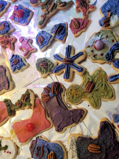 A picture of Christmas Sugar Cookies.