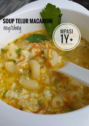 Foto resep #131. Soup Telur Macaroni (MPASI 1Y+)