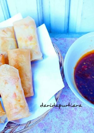 Foto resep Lumpia sayur + saos endul