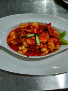 Foto resep Udang Tumis Cabai atau Shrimp Pan stir Red Chili Peppers