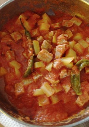 A picture of Beef Cortadillo.