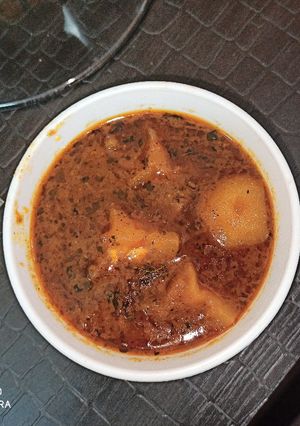 A picture of Marinated Masala Tinde.