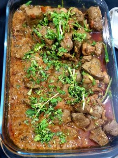 A picture of Mutton liver.