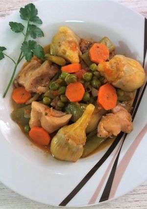 Foto principal de Menestra de verduras y pollo