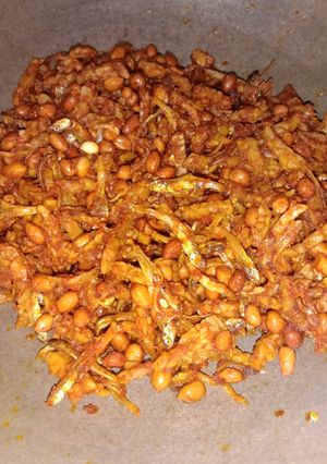 Foto resep Sambal teri, tempe & kacang tanah