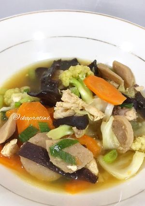 Foto resep Capcay Kuah Tanpa Telor