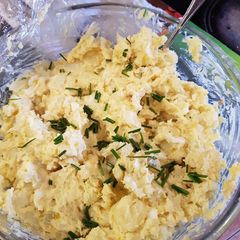 A picture of Potato salad.