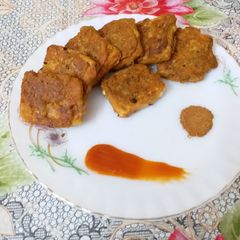 A picture of Bread pakora.