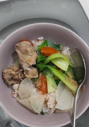 Foto resep Sup tulang kombinasi dengan sayur