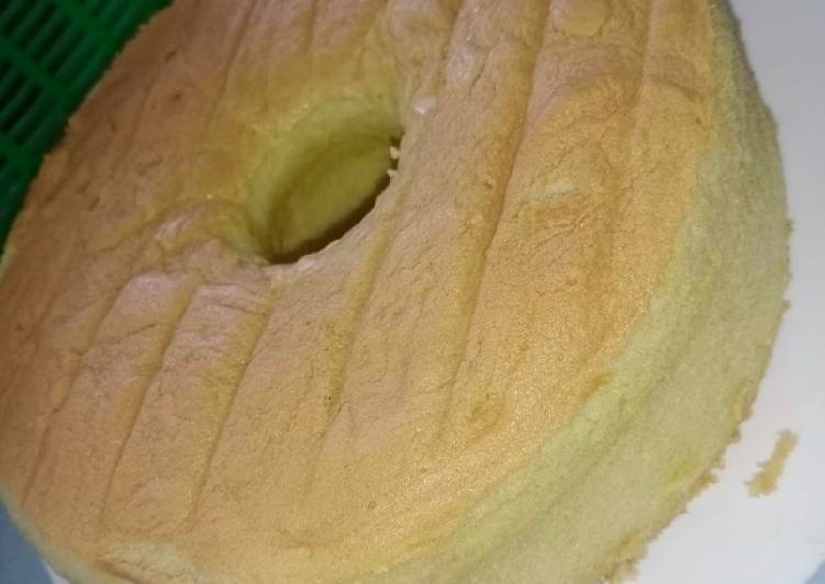 Chiffon pandan anti gagal