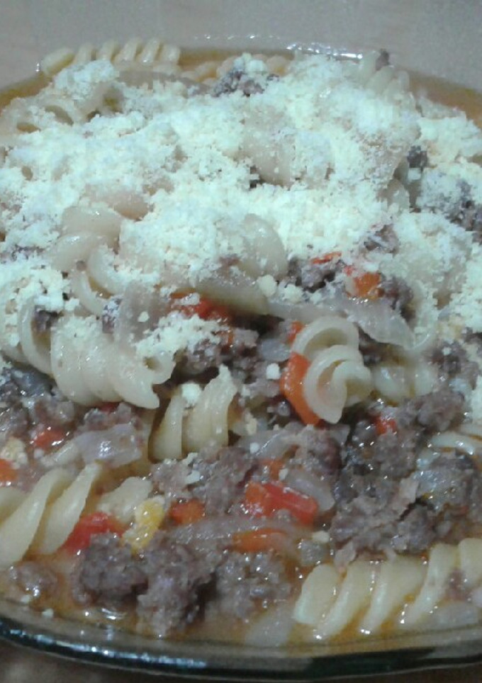 Una foto de Riquísimo guiso de fideo