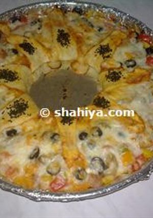 صورة لوصفة طريقة عمل بيتزا هت في المنزل