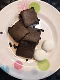 บราวนี่ (สูตรไม่ใช้ดาร์กช็อกโกแลต) Brownie without dark chocolate