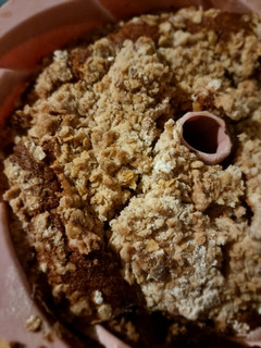 Φωτογραφία της συνταγής Κέικ μπανάνα με crumble