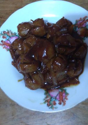 Foto resep Bakso Pedas Manis