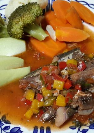 Una foto de Sardina al pimiento