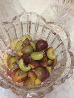Hình của món Mận tía dầm đường phèn.