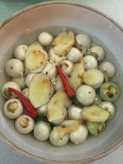 Hình của món Cà pháo muối .