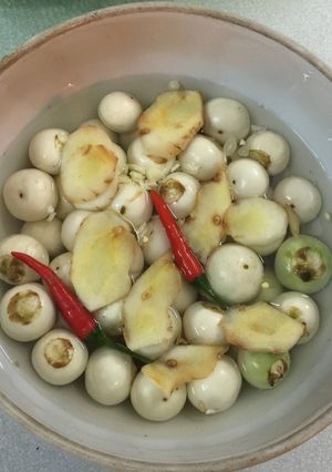 Hình của món Cà pháo muối .