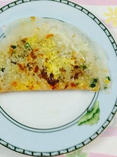 Hình của món Bánh tráng nướng.