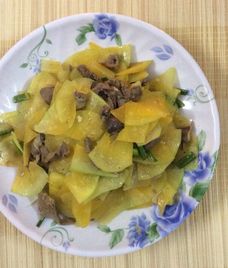 lòng gà xào mắm